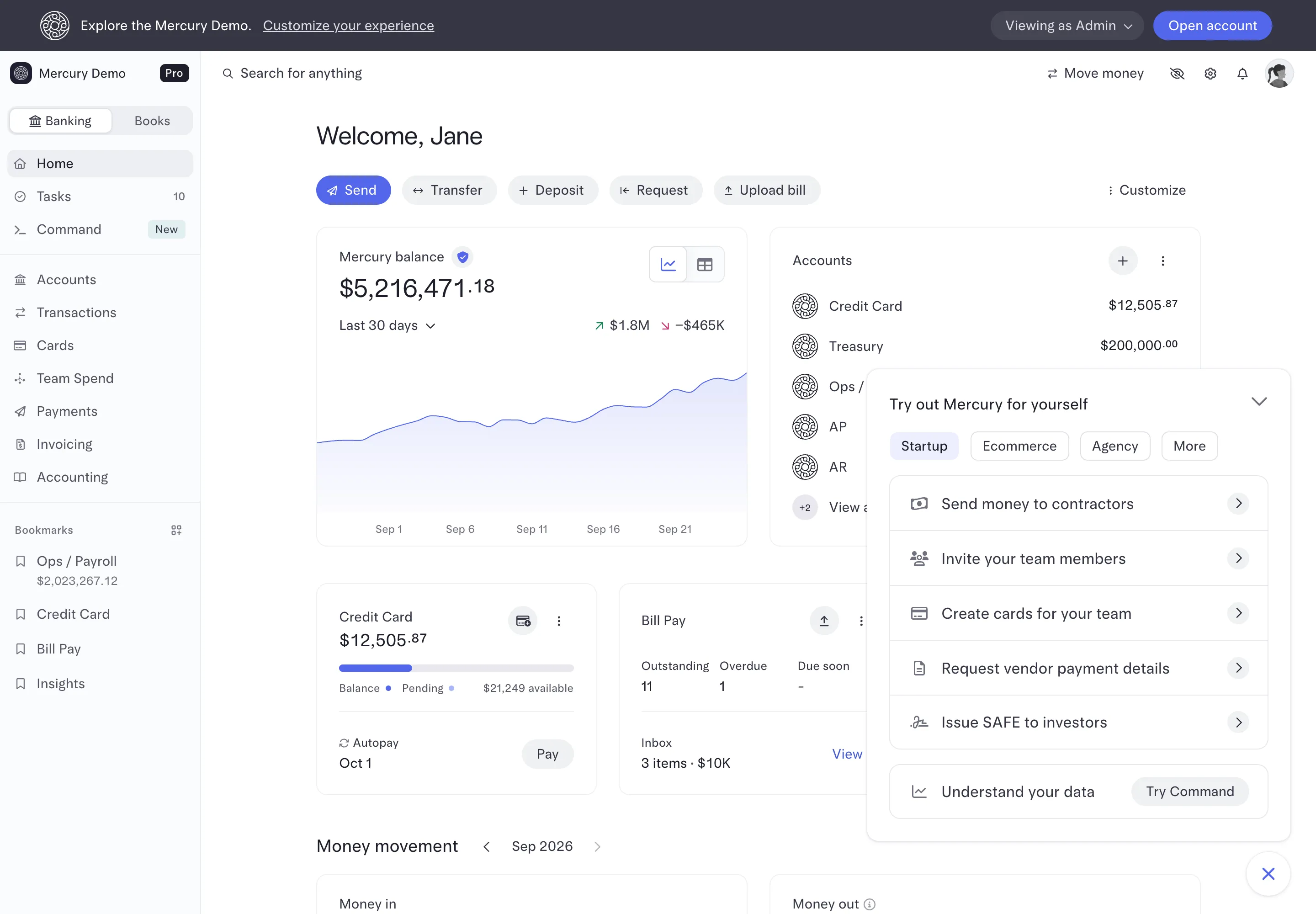 Mercury: Full-app sandbox, no signup, another angle