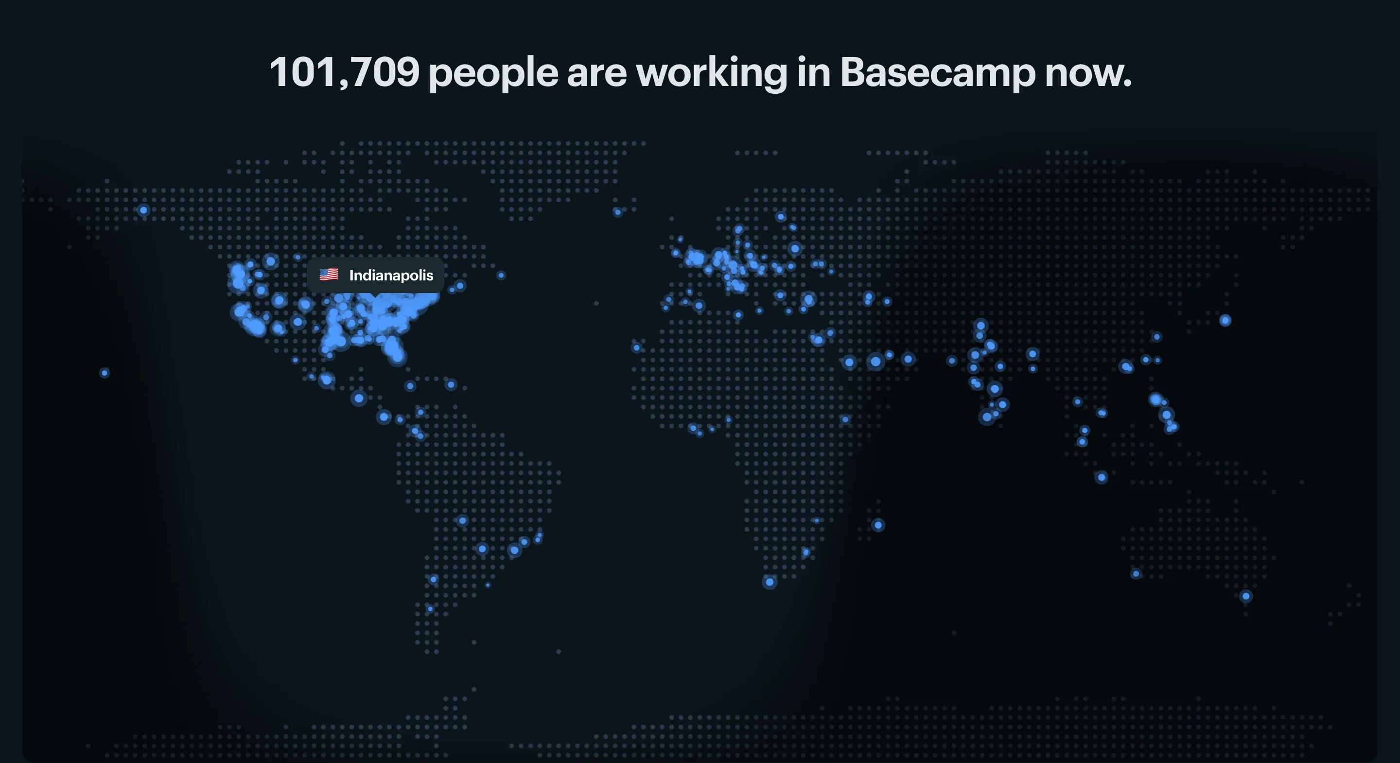 Basecamp: Live active-user count