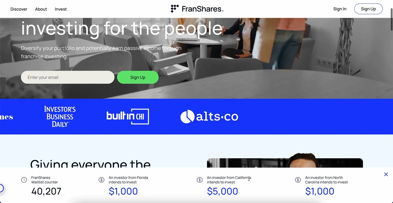 FranShares: Sticky social proof